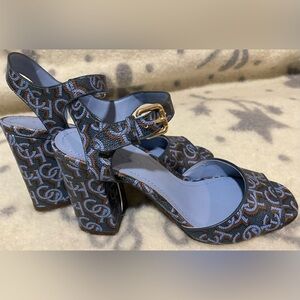 Coach High Heel Dressy Sandals 7 New